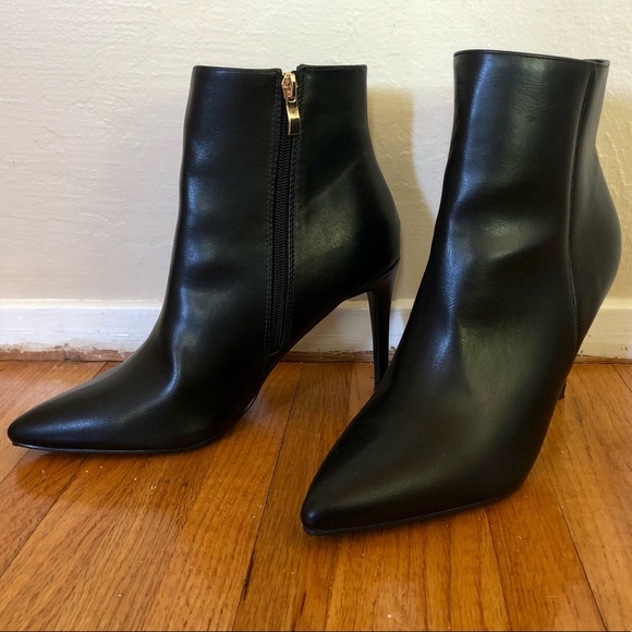 Lulus Shoes - Lulu’s Boots Vegan Leather Pointed-Toe High Heel Stiletto